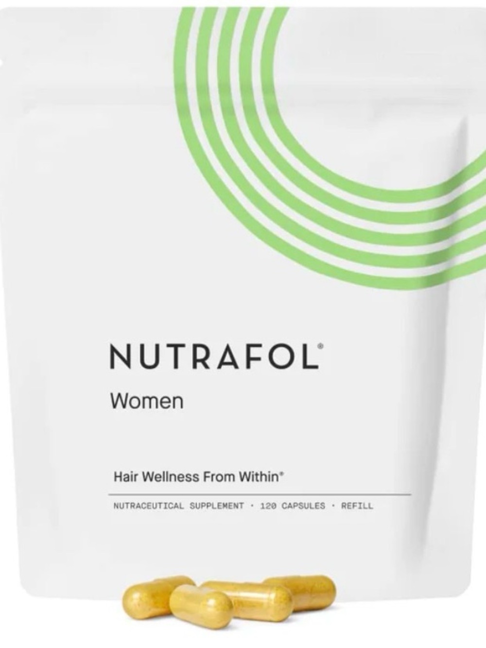 Nutrafol Women Hair Wellness Supplement - Gold Capsules (120)